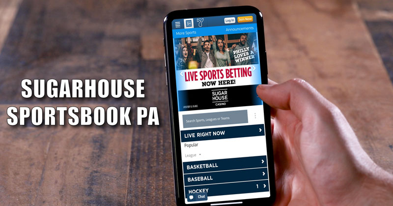 sugarhouse sportsbook pa