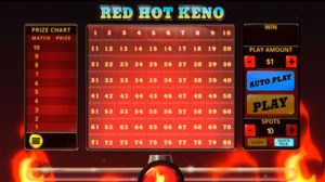 Red Hot Keno PA iLottery