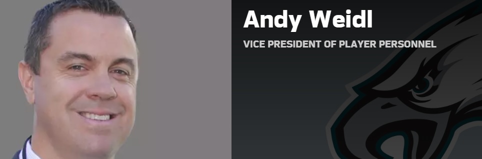 Andy Weidl Will Replace Joe Douglas in the Eagles’ Football Operations Department