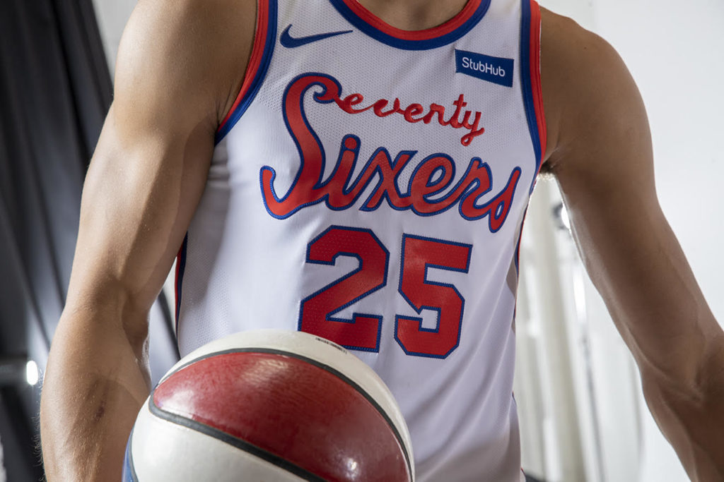 sixers classic edition jersey