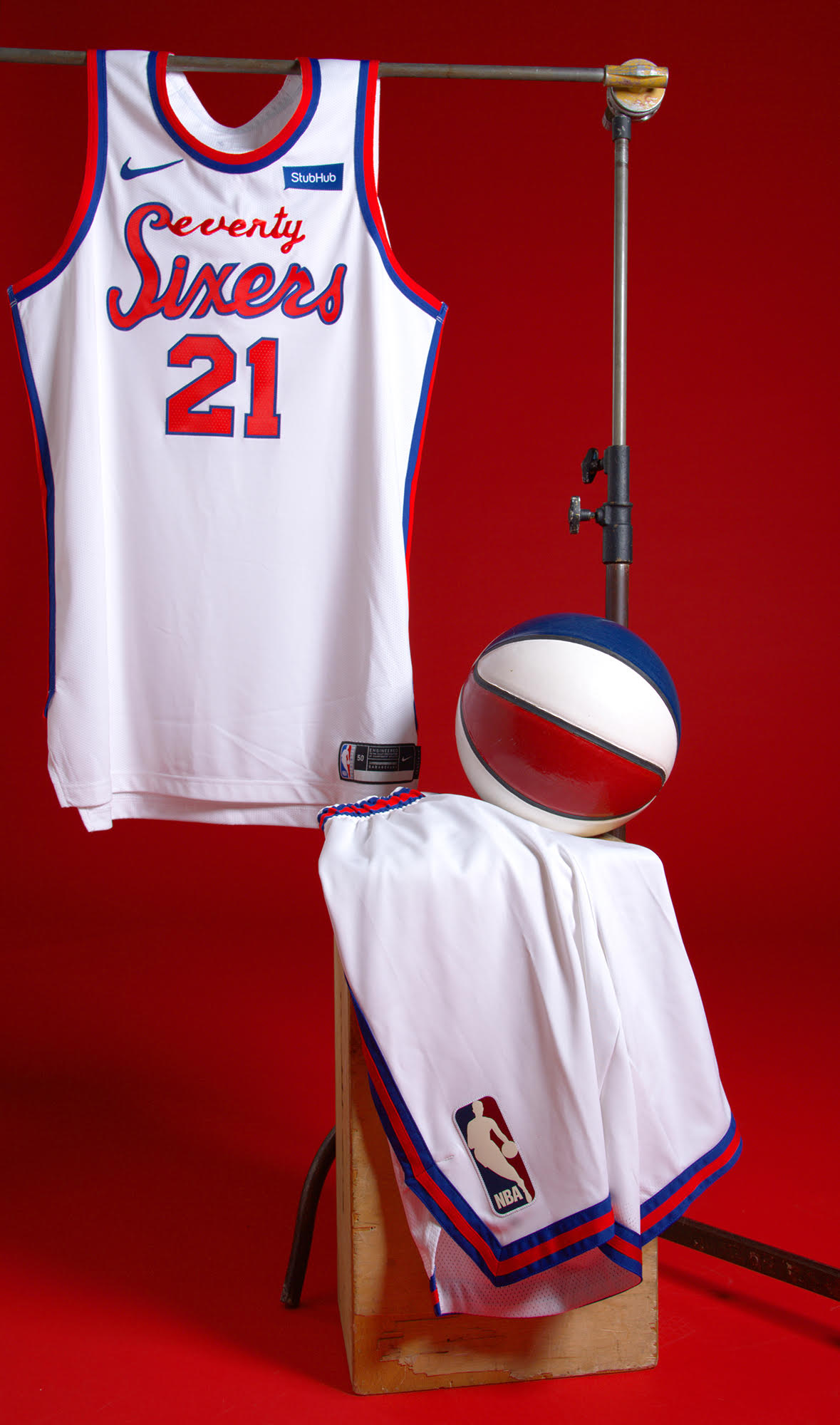 Sixers Throwback Jersey