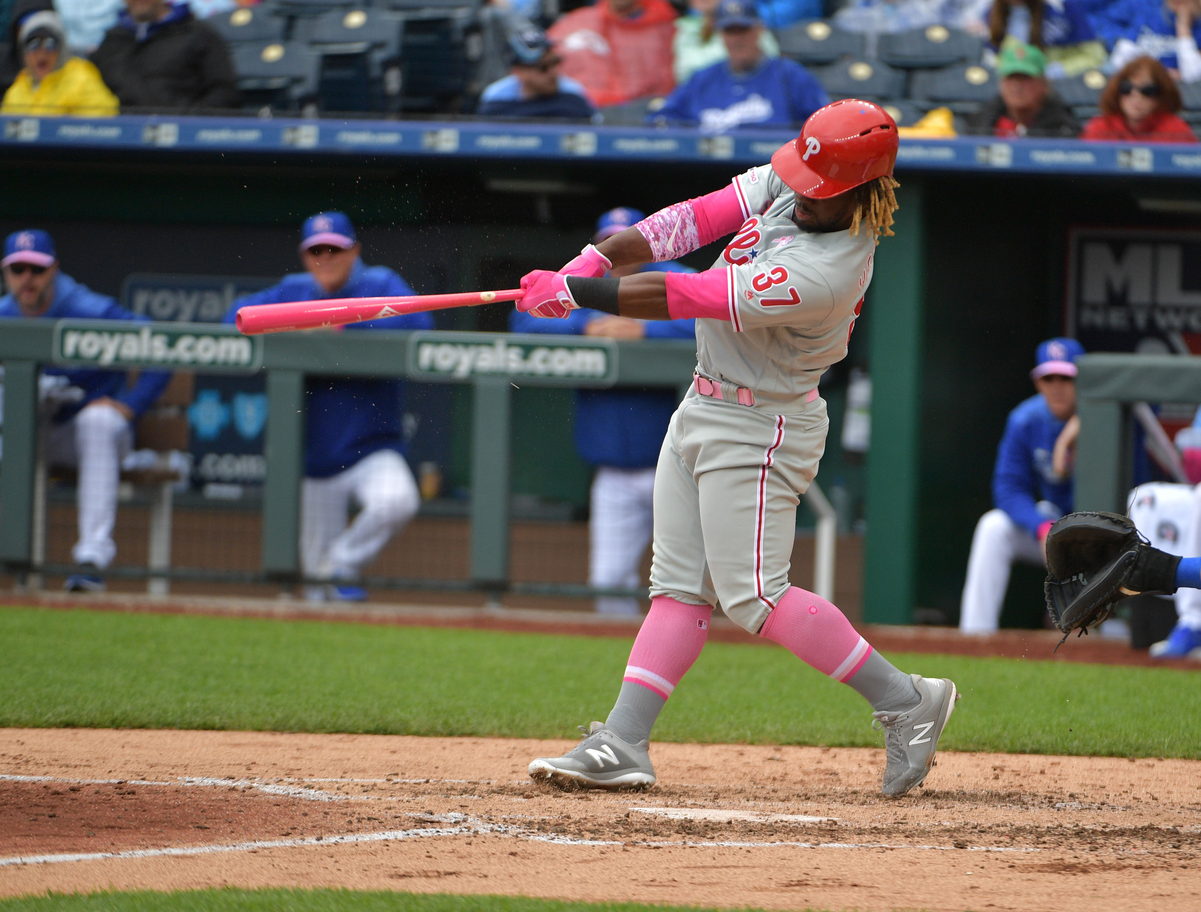 Odubel Herrera with the Phils