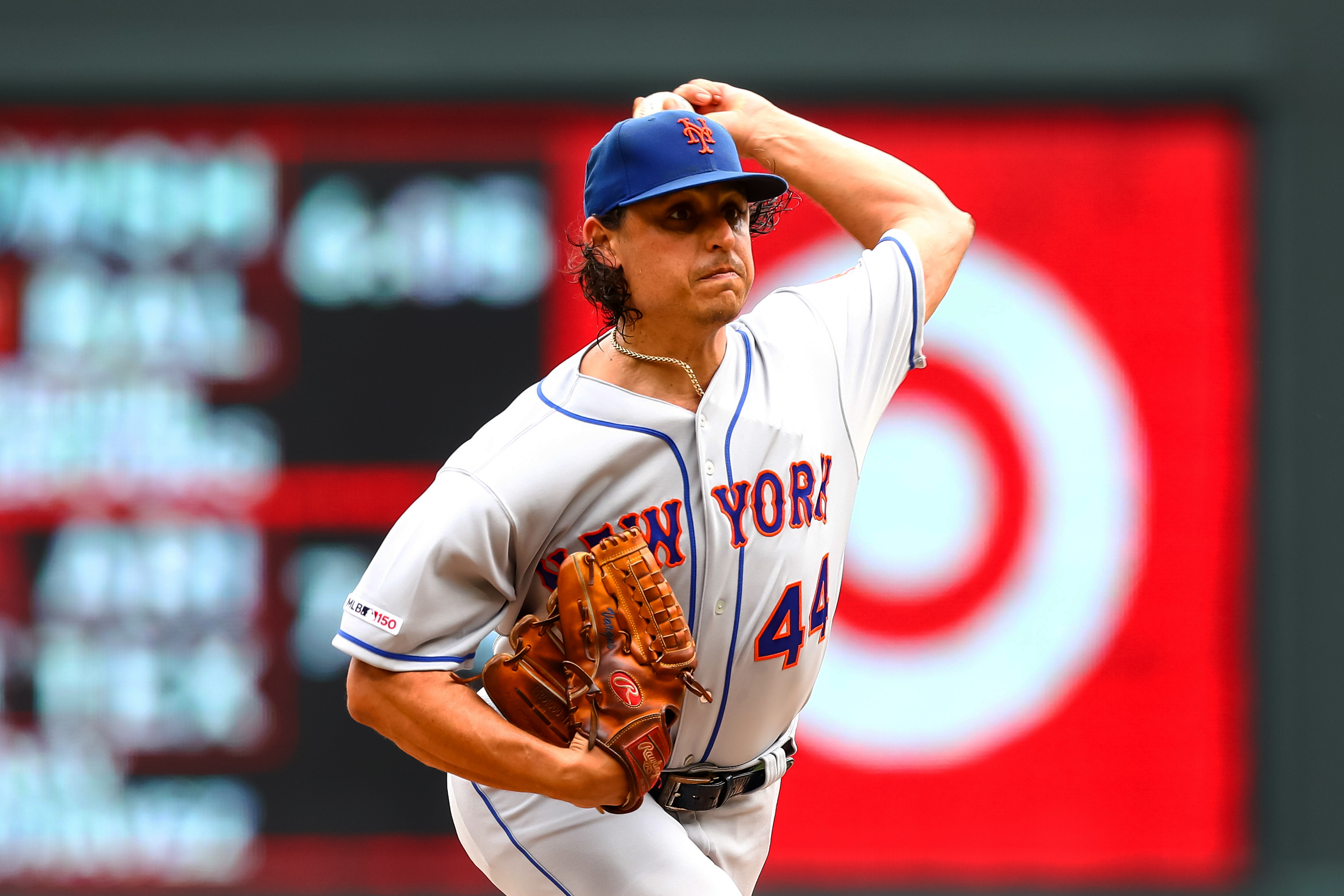 Jason Vargas with the Mets