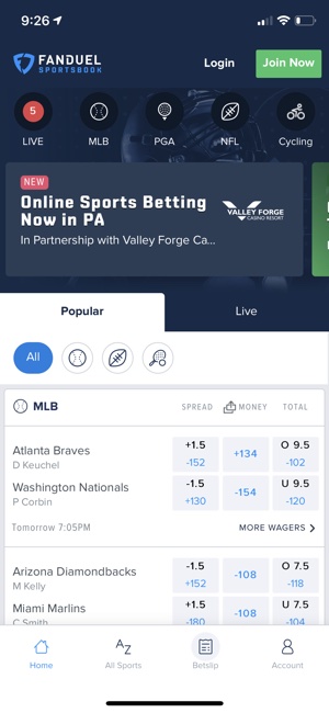 fanduel sportsbook pennsylvania