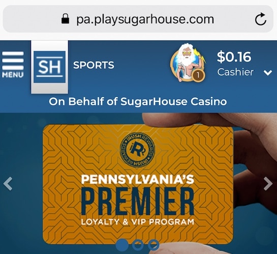 SugarHouse Becomes The First PA Online Casino on iOS