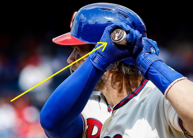 Bryce Harper Has Rocky Balboa on His Knobs