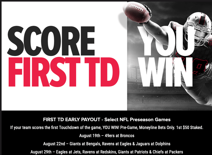 PointsBet NJ Is Running a Slew of NFL Preseason Promos