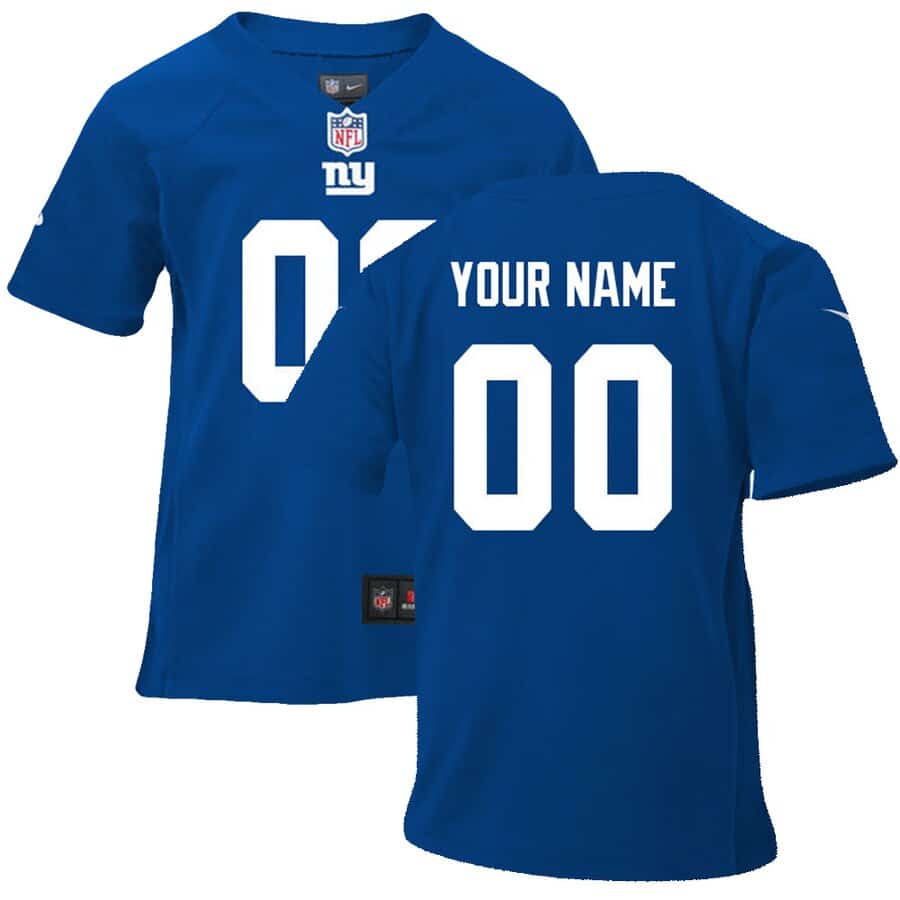 Infant Blue Jersey Daniel Jones