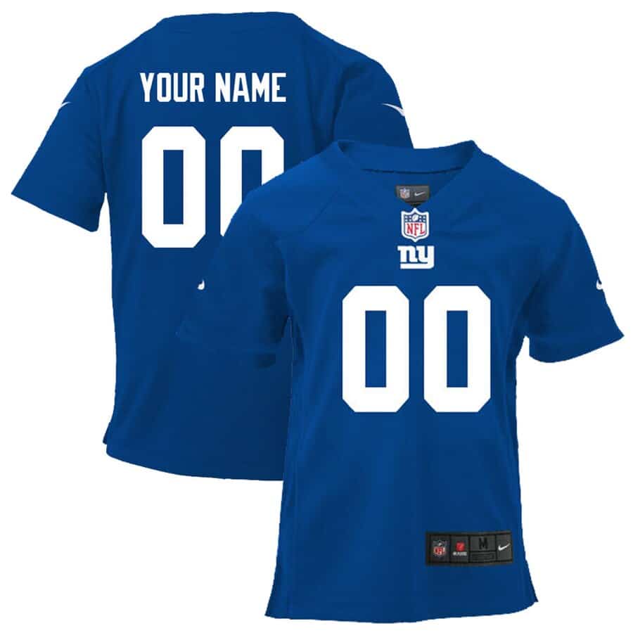 Preschool Jersey Blue Daniel Jones