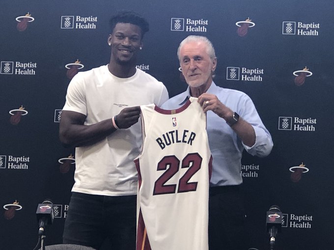 Introduced in Miami, Jimmy Butler Says He is Not an Asshole