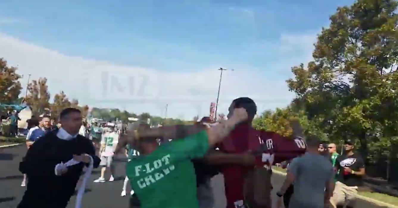 TMZ Has New Video of the Mike Scott vs. Eagles Fans Conflict