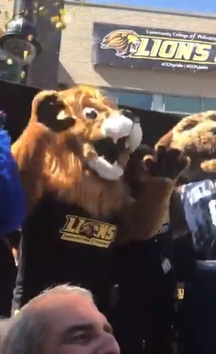 “Roary” the Lion Replaces Colonial Phil as CCP Mascot