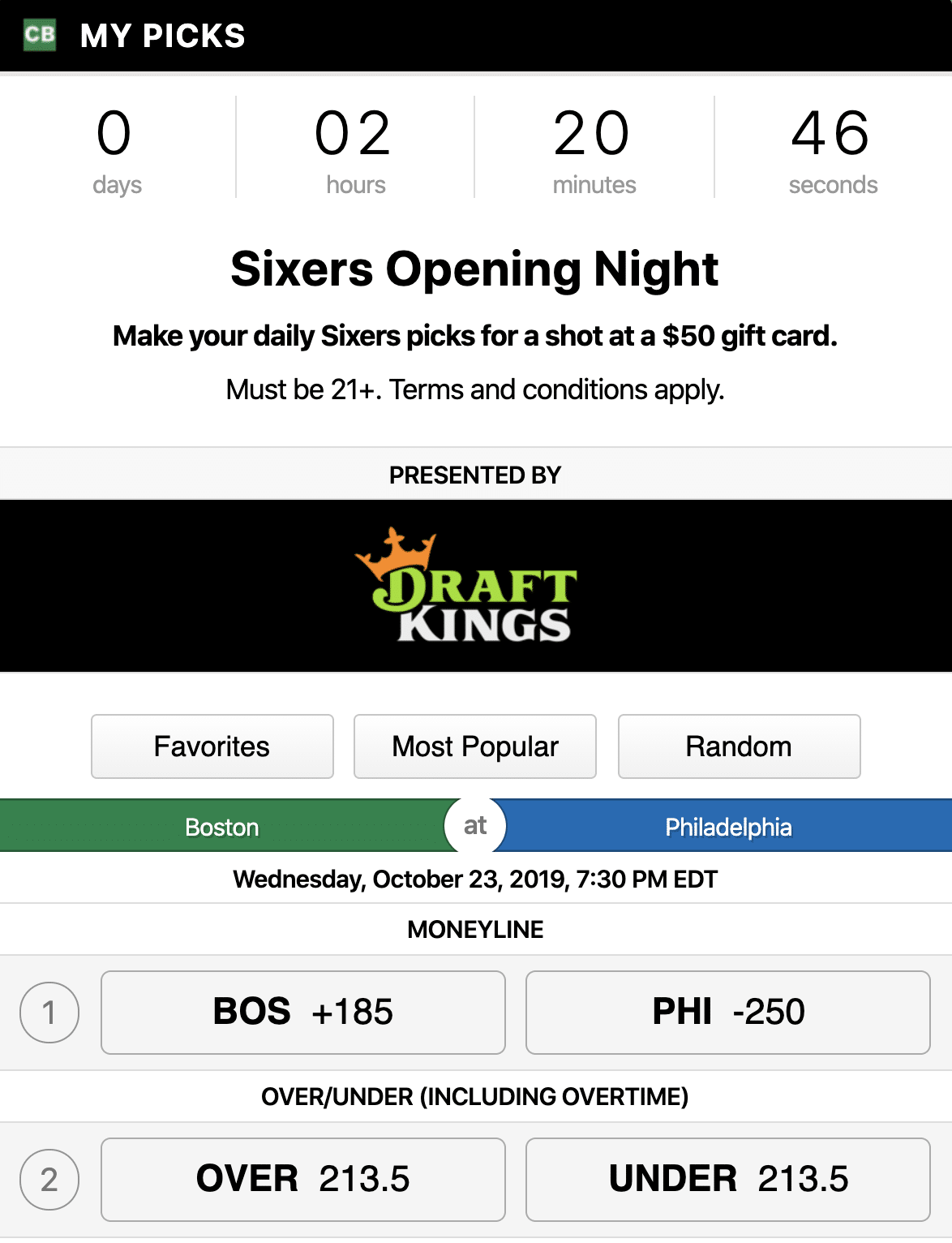 Will Ben Simmons Hit a Three Tonight? Sign Up for Our Free Sixers/Celtics Game!