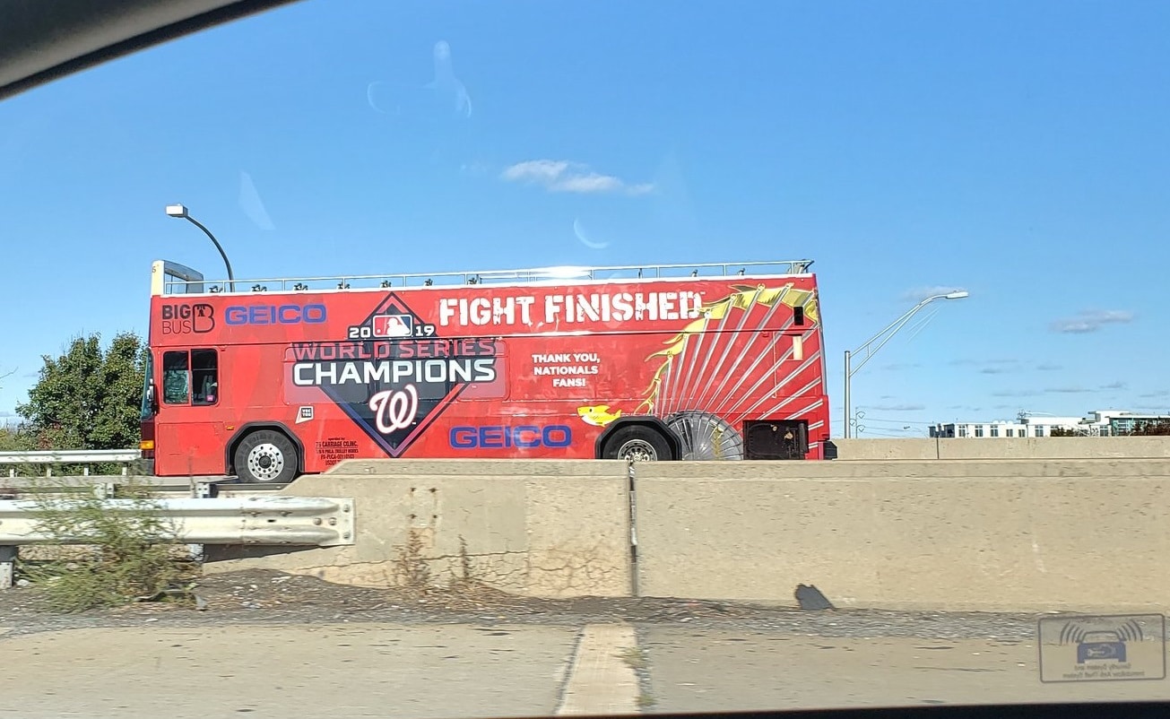 Get This Washington Nationals Bus Out of Here