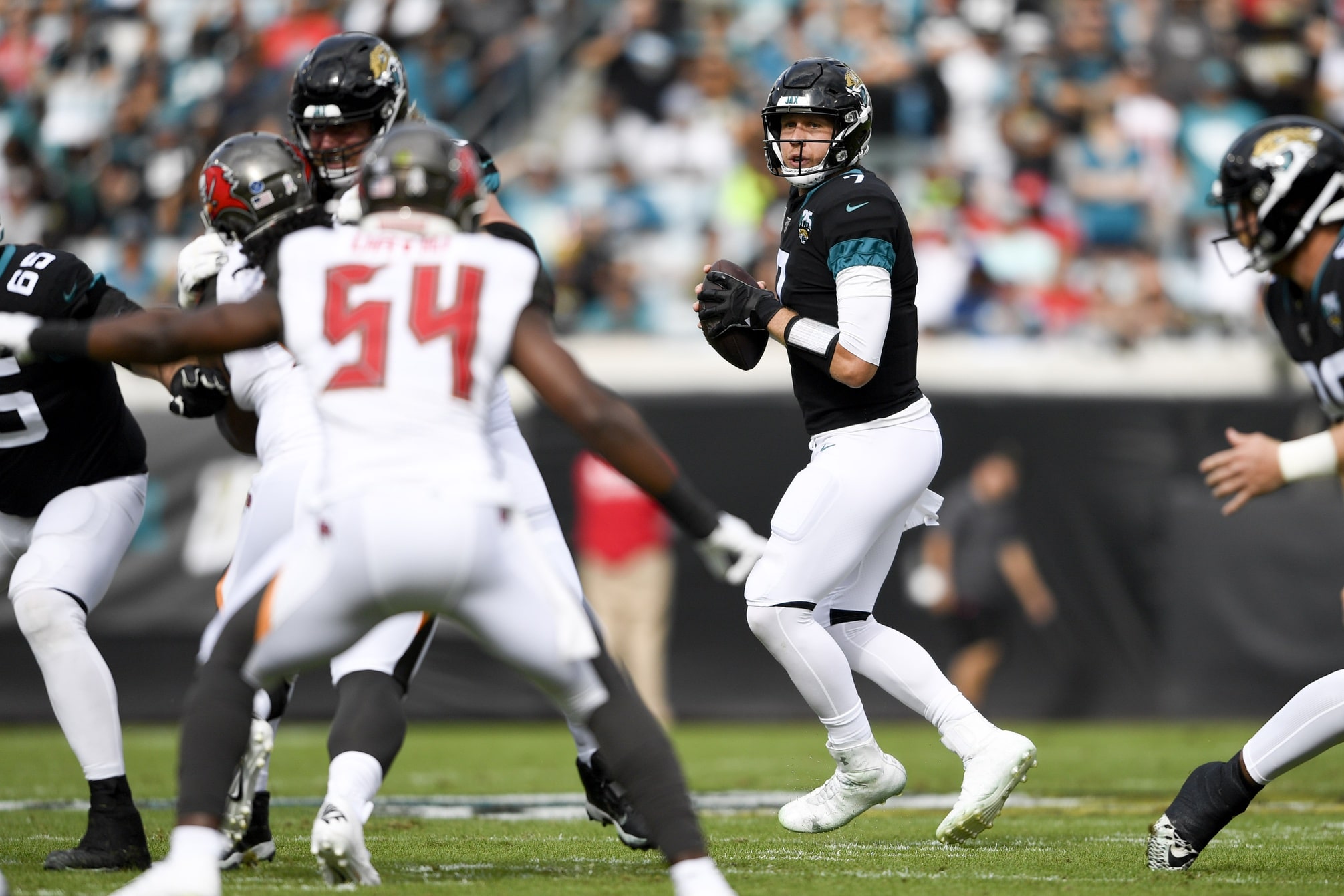 Nick Foles: Benched for Gardner Minshew