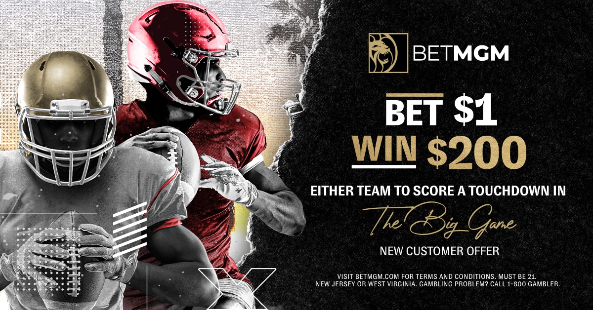 MGM is Offering Crazy 200 to 1 Odds on a Super Bowl 54 Touchdown - Crossing  Broad