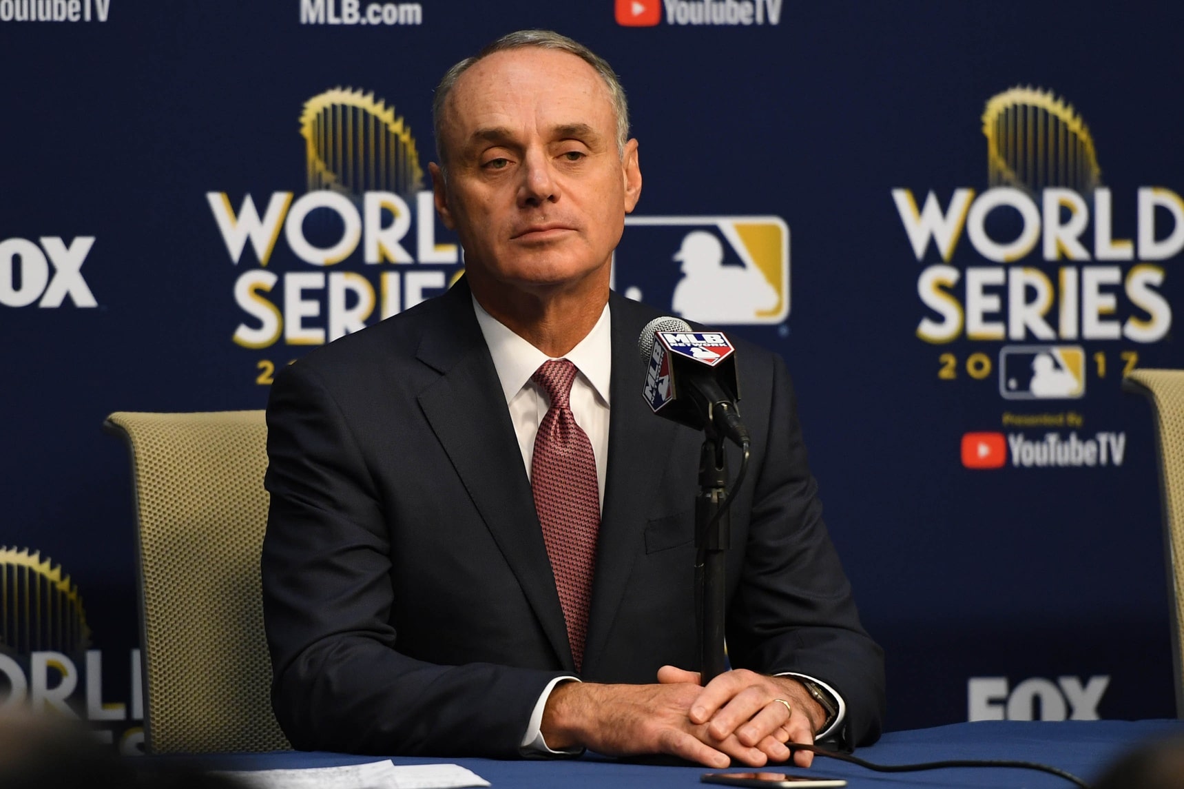 Major League Baseball Won’t Strip Astros and Red Sox of World Series Titles