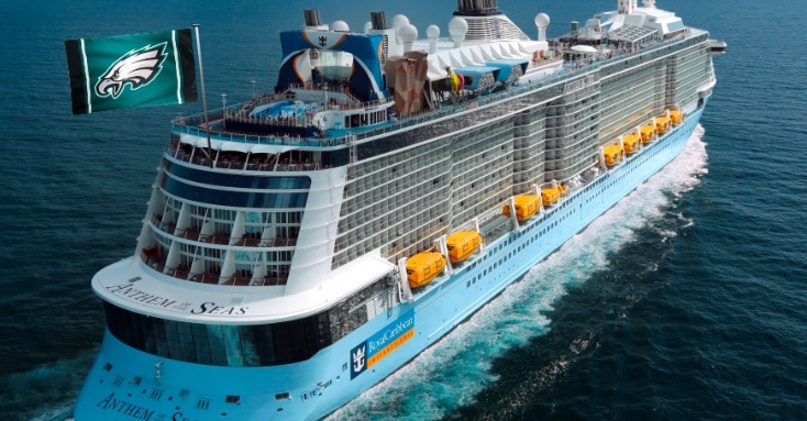 Take a Cruise With the Philadelphia Eagles to Forget All Your Troubles