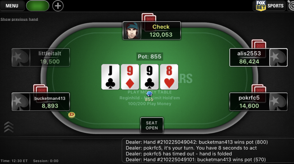 pokerstars pa app