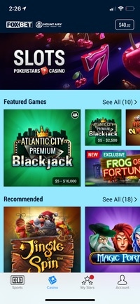 fox bet pa casino app