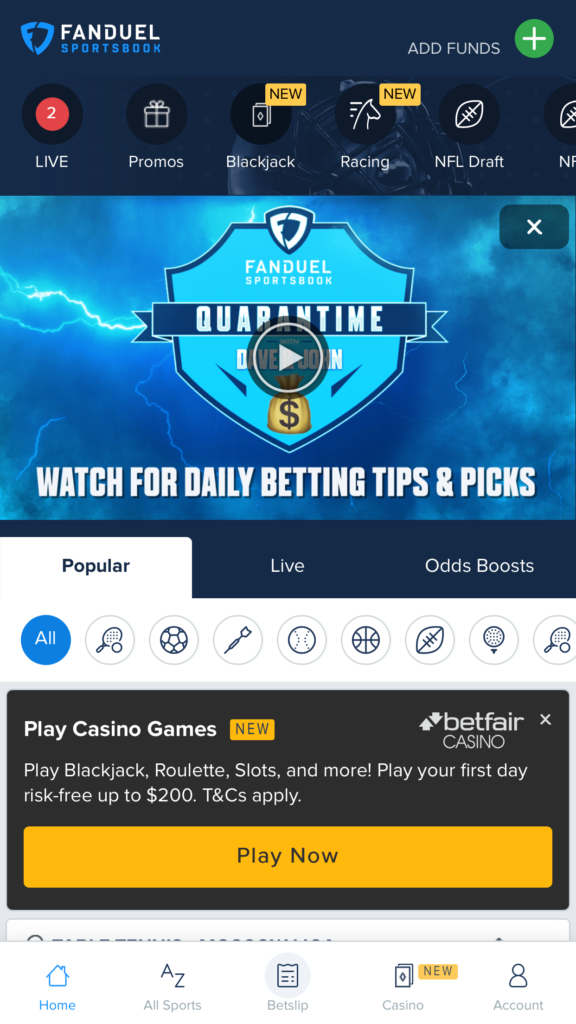 fanduel casino nj