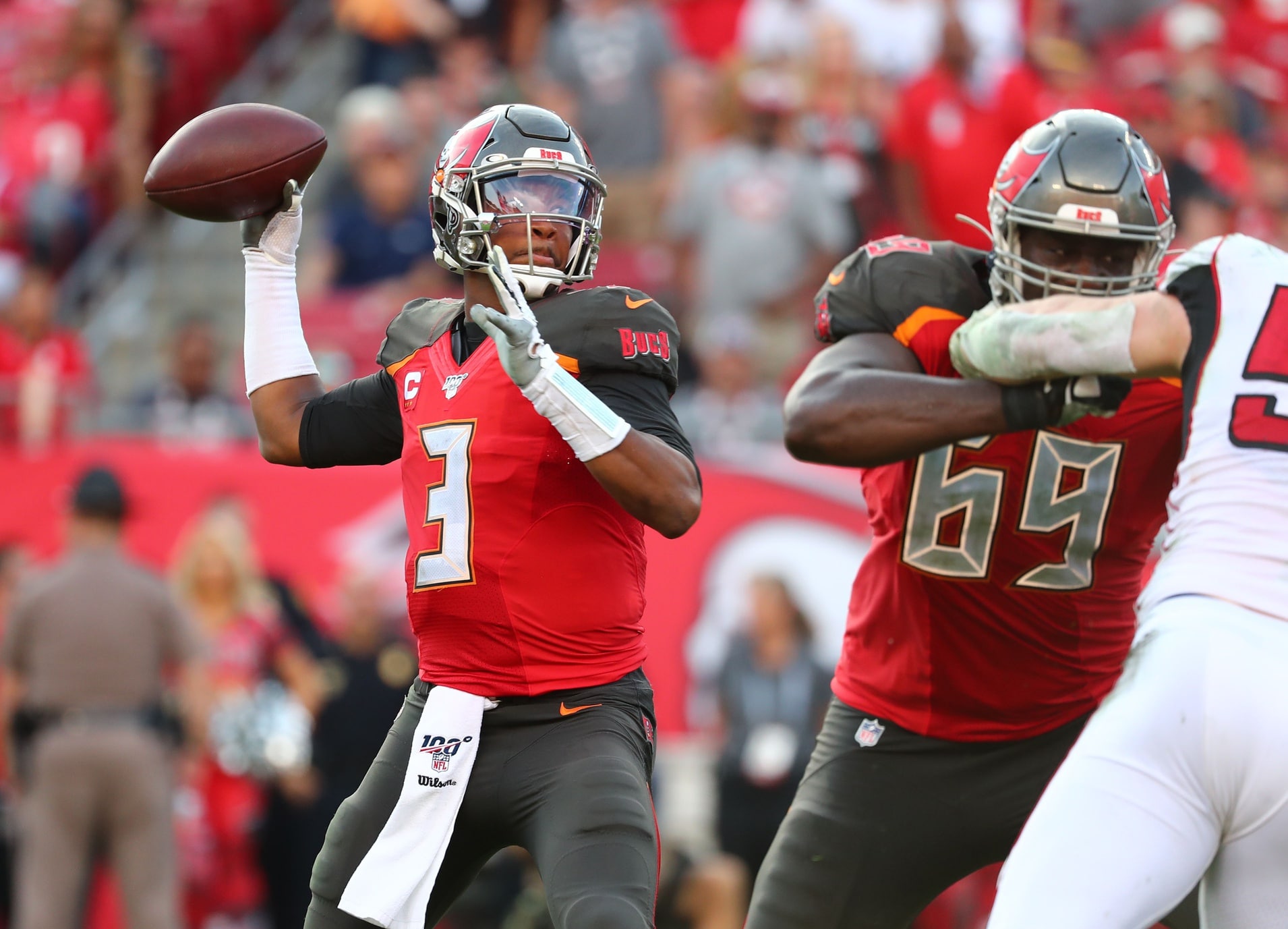 Jameis Winston Gives Himself Kudos After Being Replaced by Tom Brady