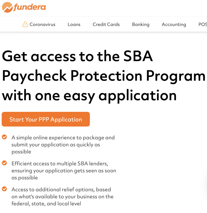 fundera ppp loan application
