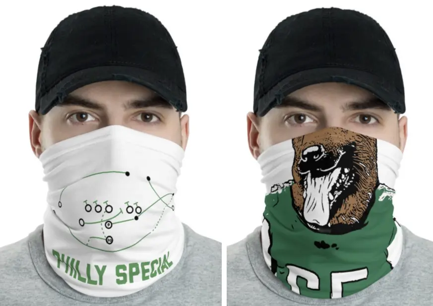 philly special eagles cloth face mask