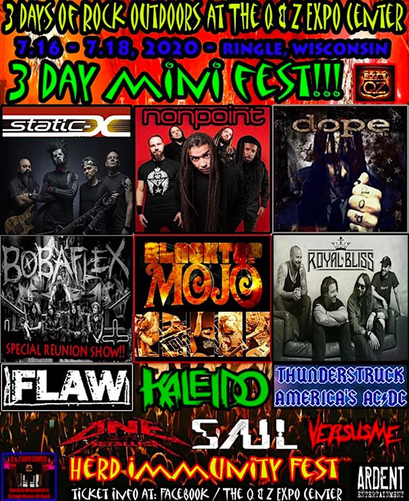 “Herd Immunity Fest,” Featuring Horrendous Lineup, Changes Name After One Band Drops Off