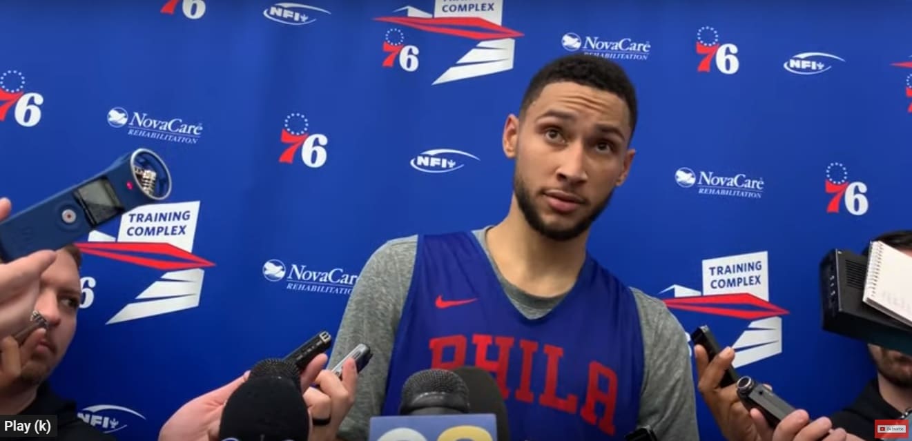 This tv placement may be the end of me #NBA #bensimmons #philadelphia7, Ben  Simmons