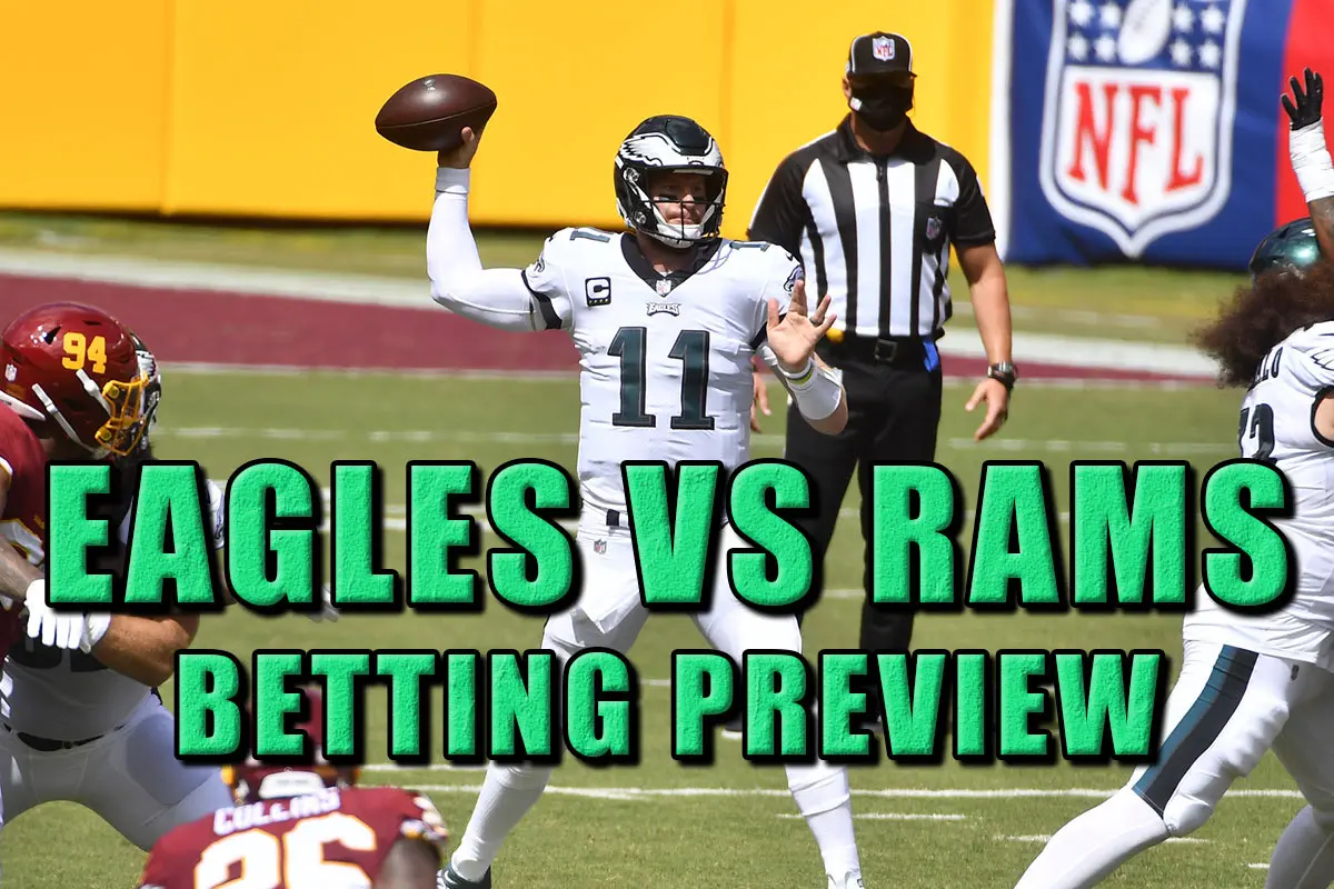 eagles rams betting preview odds pick