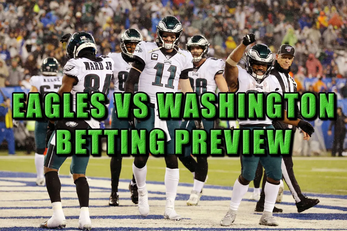 eagles washington betting preview