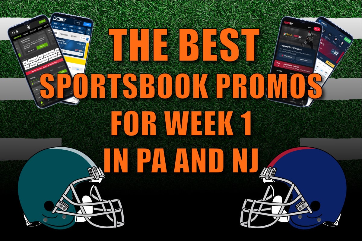 best sportsbook promos week 1 pa