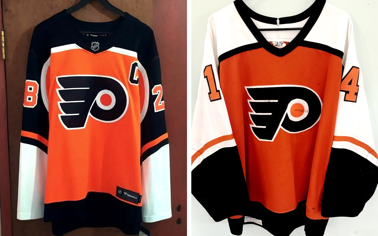 Philadelphia Flyers Reverse Retro NHL Ice Hockey Jersey Fanatics