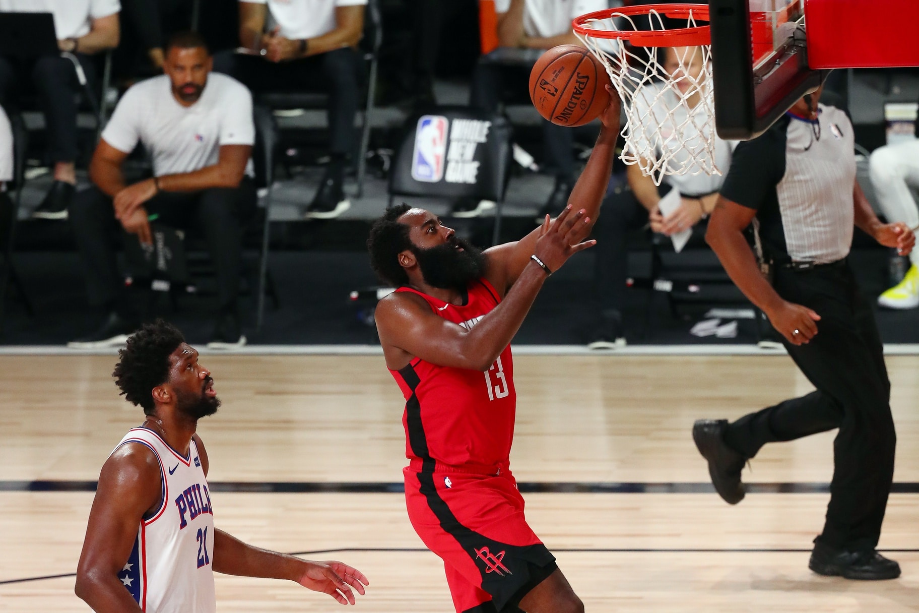 Report: Sixers Interested in James Harden but Rockets Don’t Want to Move Him