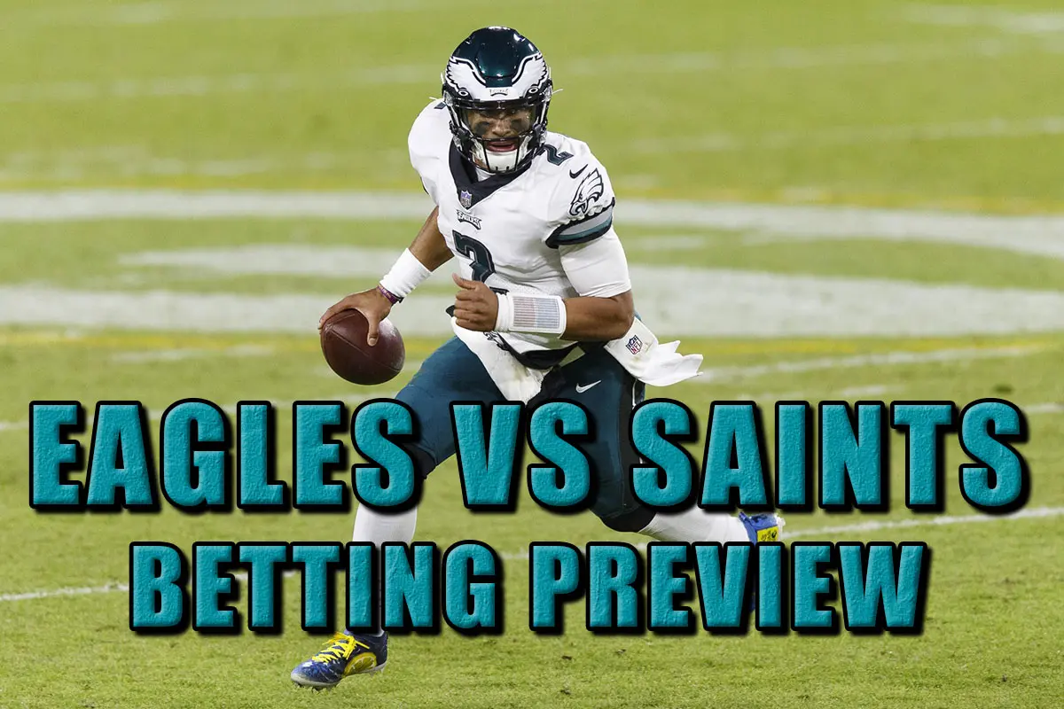 eagles saints pick prediction odds