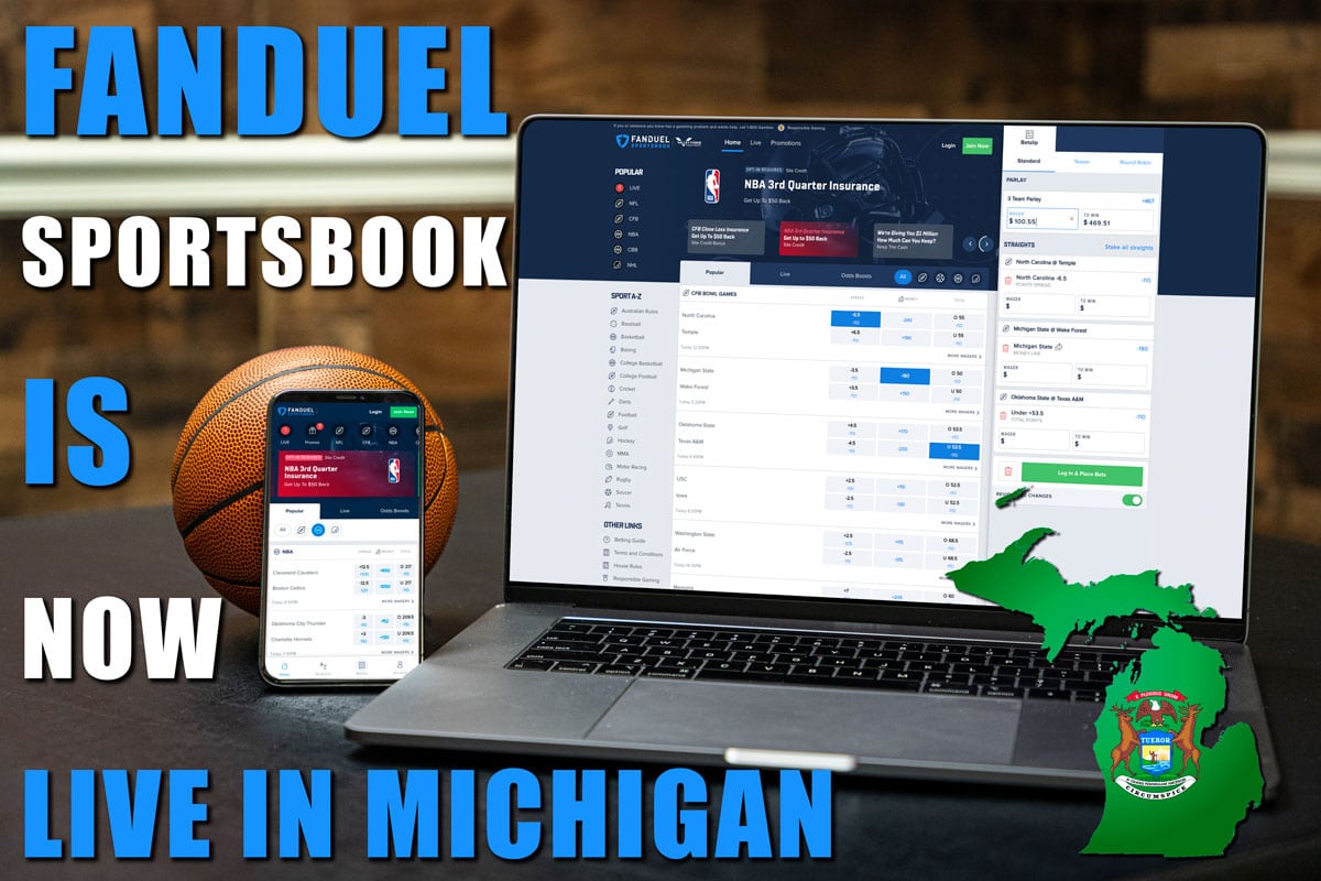 FanDuel Michigan Sportsbook Looks to Emerge as Market Leader Crossing