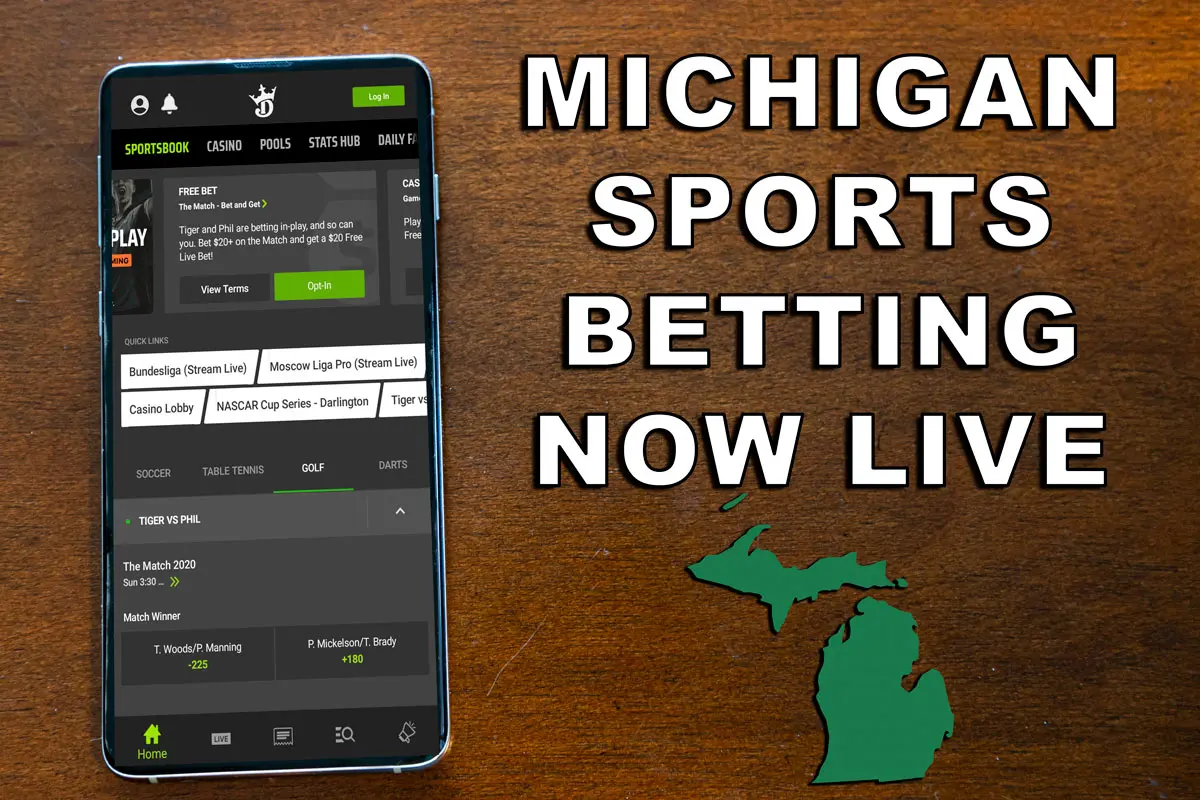 Michigan Launches Online Sports Betting, How to Sign Up