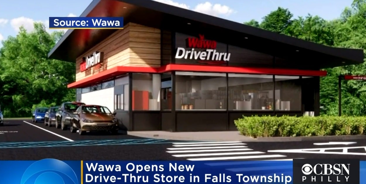 Wawa Opens Drive-Through ONLY Location in Bucks County