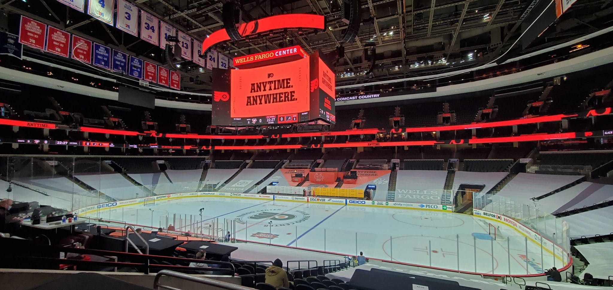 Wells Fargo Center Receives WELL Health-Safety Rating; A Step Closer to Allowing Fans to Return
