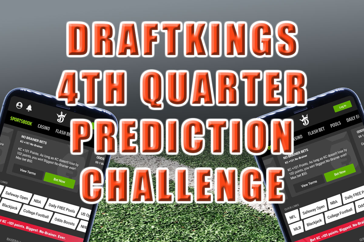 draftkings fourth quarter prediction challenge