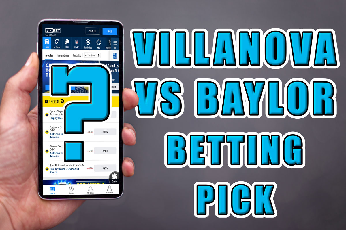 villanova baylor betting pick