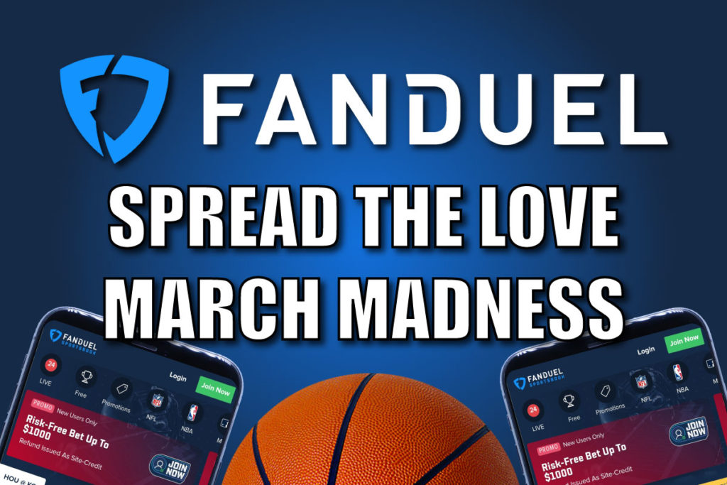 FanDuel Sportsbook Brings Back Spread the Love Promo For March Madness