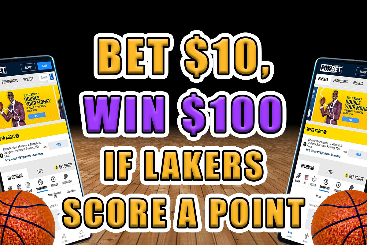 FOX Bet Promo: Bet $10, Win $100 If Lakers Score At Least One Point