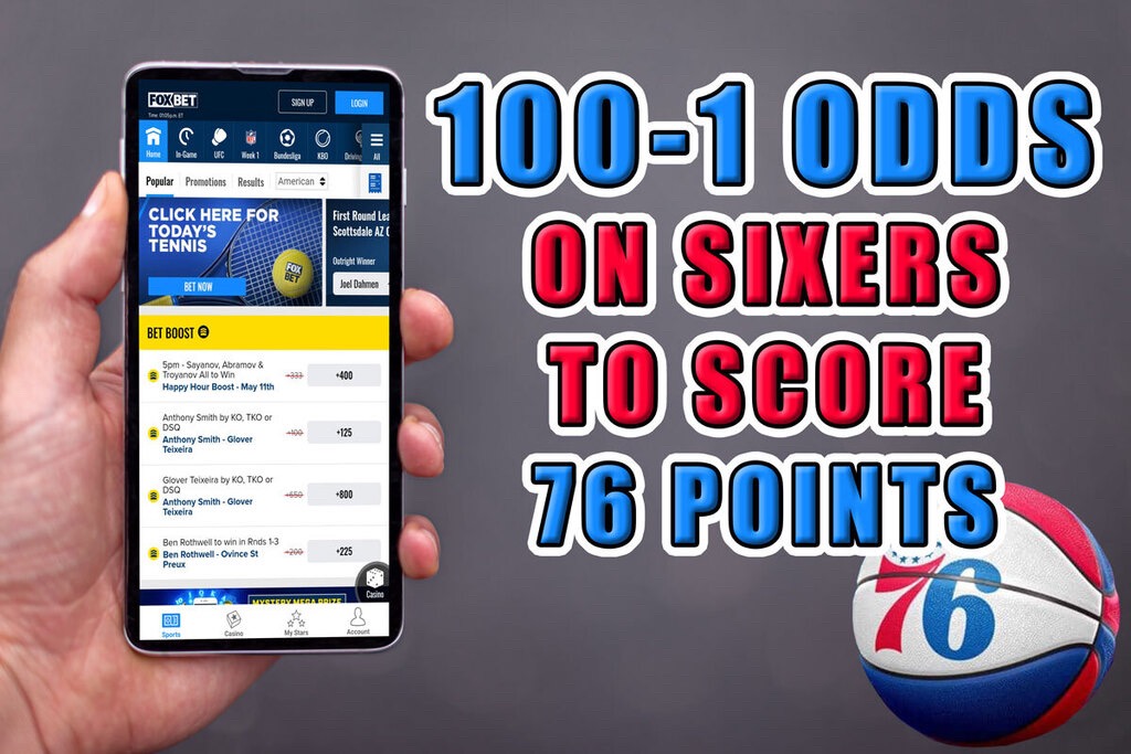 fox bet sixers