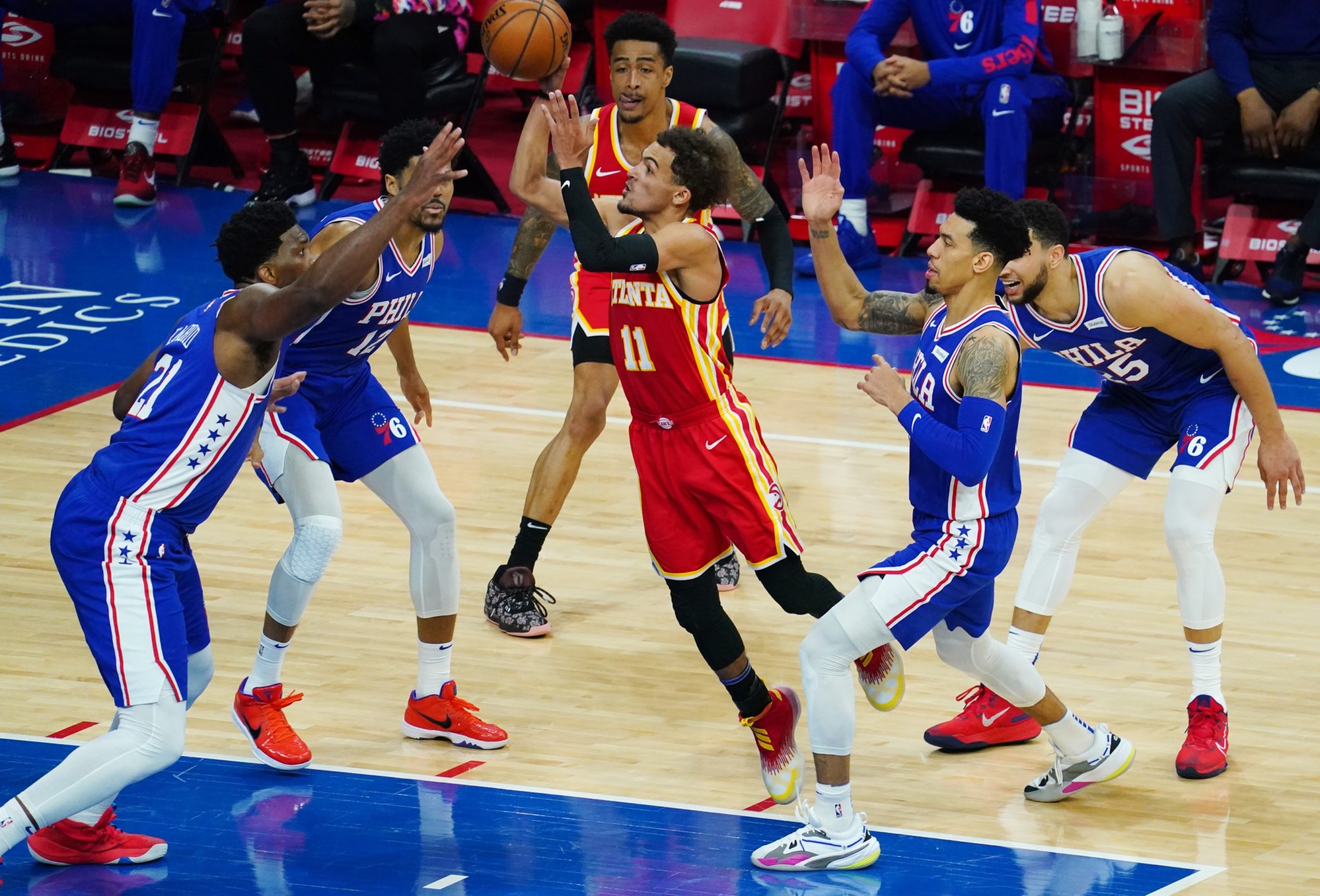 hawks sixers game 1 odds pick prediction