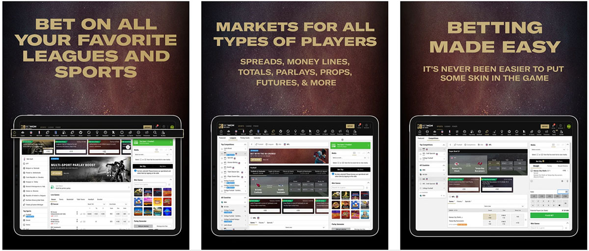 Download the BetMGM mobile app from the iOS Apple App Store today.