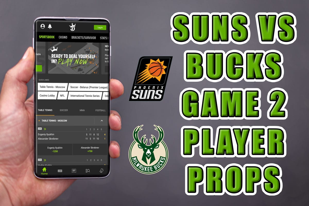 The 3 Best Bucks vs. Suns Game 2 Player Prop Picks (July 8, 2021