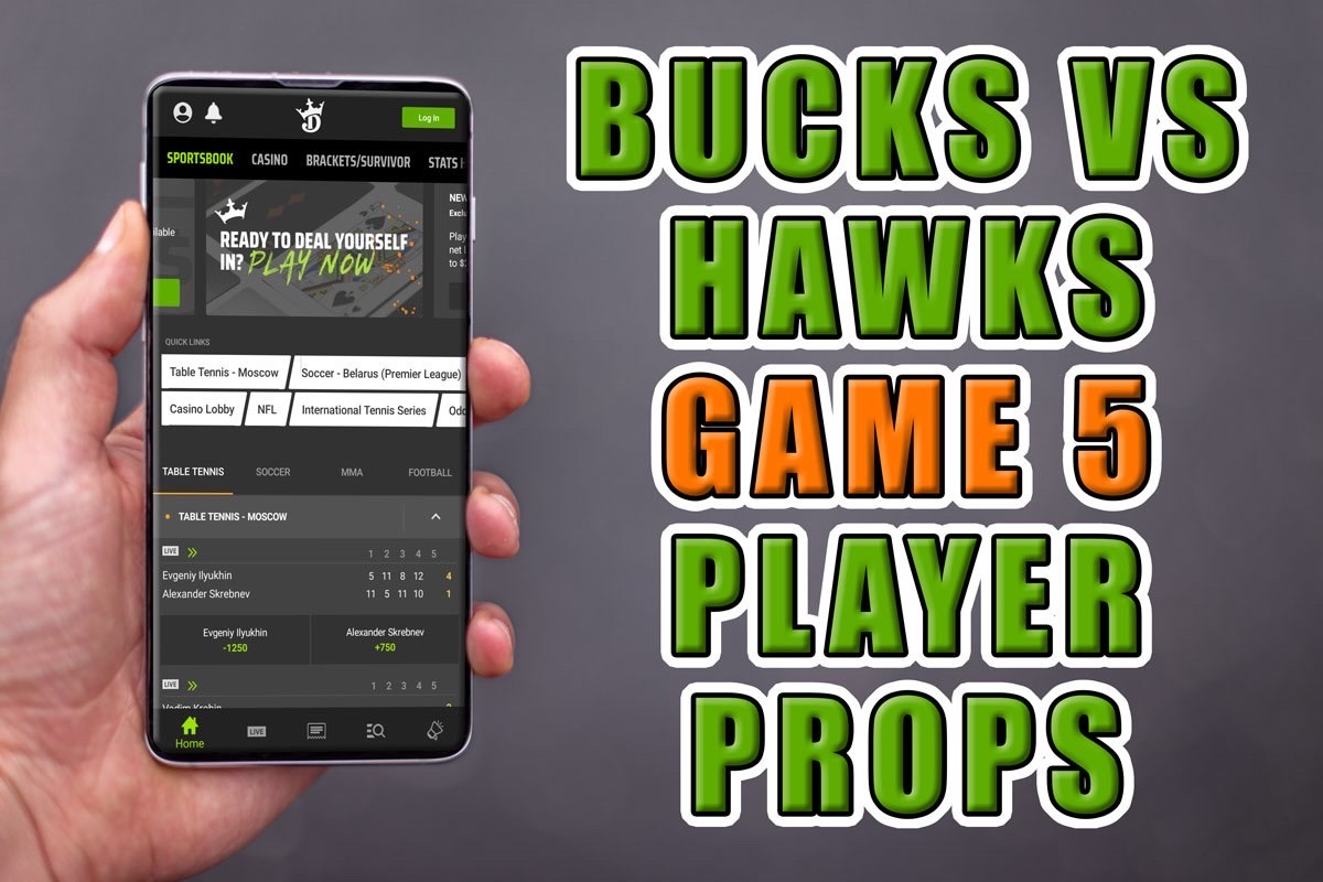 bucks Hawks game 5 player props