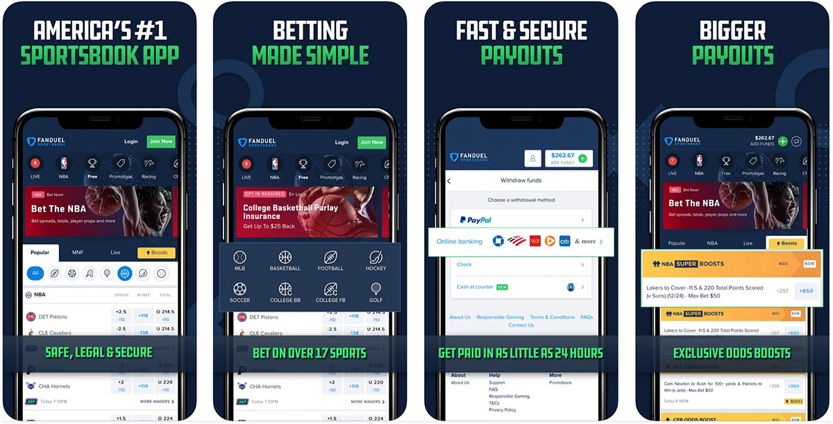 Download the FanDuel Sportsbook mobile app from the iOS Apple App Store today.